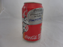 COCA COLA® CANETTE VIDE 6ème COUPE DU MONDE RUGBY FRANCE 2007 SERIE LIMITEE 2007 FRANCE 33 Cl - Cans