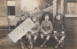 MUENSTER  - Groupe De Militaires écossais ( Scottish Soldiers ) Qui Posent En 1917 ( Carte Photo ) - Münster