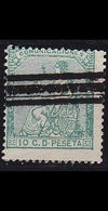 SPANIEN SPAIN [1873] MiNr 0127 ( O/used ) [01] Balken-O - Used Stamps