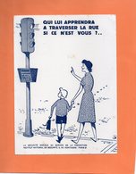 BUVARD. SECURITE SOCIALE.PREVENTION ROUTIERE.FEUX TRICOLORES.ENFANT  Achat Immédiat - Auto's