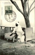 MAROC - Affranchissement Plaisant Sur Carte Postale En 1907 - L 29427 - Deutsche Post In Marokko