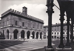 CARTOLINA  - CREMONA - PALAZZO COMUNALE - VIAGGIATA PER MELZO ( MILANO) - Cremona