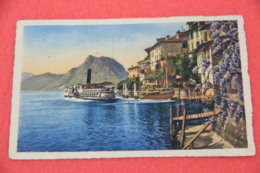 Lago Di Lugano Gandria 1940 + Timbro Ristorante Bella Vista + Timbro Targhetta - Gandria 