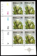 South Africa - 1977 Proteas 8c Control Block Pane A (**) (1977.01.11) - Blocks & Sheetlets