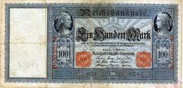 Ancien Billet Allemand De 100 Mark Du 21-04-1910 - En B - - 100 Mark