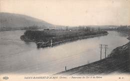 Saint  Rambert D'Albon    26    Panorama Des Iles Et Le Rhône    (Voir Scan) - Sonstige & Ohne Zuordnung