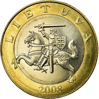 Monnaie, Lithuania, 2 Litai, 2008, TTB, Bi-Metallic, KM:112 - Lituania