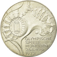 Monnaie, République Fédérale Allemande, 10 Mark, 1972, Hambourg, TTB, Argent - Sonstige & Ohne Zuordnung