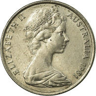 Monnaie, Australie, Elizabeth II, 5 Cents, Undated (1981), TTB, Copper-nickel - 5 Cents