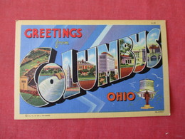 Greetings   Columbus  Ohio        Ref 3342 - Columbus