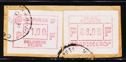 Belgium Europhilex 87 Meter Frank #PR4 - 1980-99