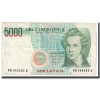 Billet, Italie, 5000 Lire, 1985, 1985-01-04, KM:111b, TB - 5000 Liras