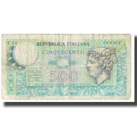 Billet, Italie, 500 Lire, KM:94, TB - 500 Liras