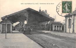 44-SAVENAY- INTERIEUR DE LA GARE - Savenay