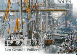 Delcampe - Rouen - Les Grands Voiliers - CPM Neuve Le "Cuauhtemoc" Mexique - Voir (2 Scans). - Zeilboten