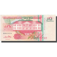 Billet, Surinam, 10 Gulden, 1996, 1996-12-01, KM:137a, NEUF - Suriname