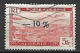 ALGERIE    -    Poste Aérienne   -    1946 .  Y&T N° 1A Oblitéré.   Avion - Posta Aerea