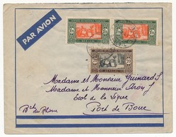 SENEGAL - Belle Enveloppe Affr. Composé - Dakar Sucoursale 1938 - Brieven En Documenten