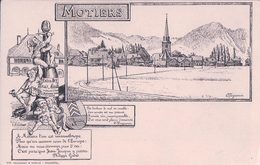 Motiers NE, Dessin De O. Huguenin, Litho (38) - Môtiers 