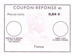 France -   Coupon-réponse (E) En Euros - 0.64 € - Neuf - Buoni Risposte