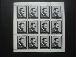 Manama Bloc MARTIN LUTHER KING Oblitéré - Martin Luther King