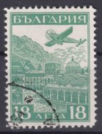 Bulgaria 1932 Airmail Mi#249 Used - Gebruikt