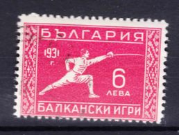 Bulgaria 1933 Sport Balkan Games Cravling Mi#255 Used - Usati