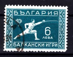 Bulgaria 1931 Sport Balkan Games Cravling Mi#245 Used - Usati