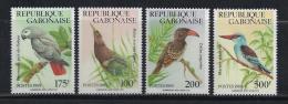 AVES - GABON 1989 - Yvert #660/63 - MNH ** - Coucous, Touracos