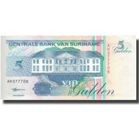 Billet, Surinam, 5 Gulden, 1998, 1998-02-10, KM:136a, NEUF - Suriname