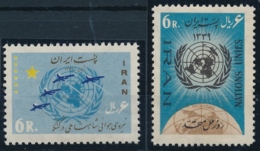 Nacions Unies - 2 Werte Postfrisch/** - Iran