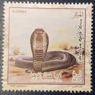 ALGERIA ALGERIE 2019 FAUNA PROTECTED SPECIES SNAKES REPTILES SERPENTS COBRA FROM NORTH AFRICA FAUNE MNH - Serpents