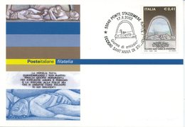 ITALIA - FDC MAXIMUM CARD 2002 - ECCIDIO DI SANT'ANNA DI STAZZEMA - ANNULLO SPECIALE - Cartoline Maximum