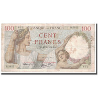 France, 100 Francs, Sully, 1939, 1939-12-28, TB, Fayette:26.19, KM:94 - 100 F 1939-1942 ''Sully''