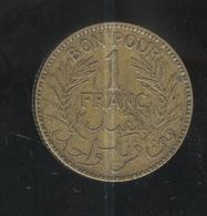 1 Franc Tunisie 1926 Torche - Tunesien