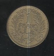 1 Franc Tunisie 1945 - Tunesien