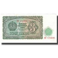 Billet, Bulgarie, 3 Leva, 1951, 1951, KM:81a, SUP+ - Bulgaria