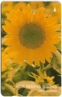 Vietnam - Uniphonekad - Helianthus Flower - 83MVFA - 50.000ex, Used - Vietnam