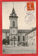 DUGNY - Place De La Mairie Et Le Clocher - 1910 - - Dugny