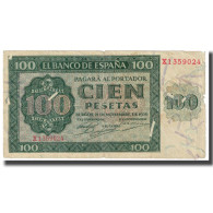 Billet, Espagne, 100 Pesetas, 1936, 1936-11-21, KM:101a, TB - 100 Peseten