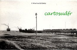 PORTO NOVO - WHARF DE COTONOU - PLAN PAS COURANT - SUPERBE - Dahomey