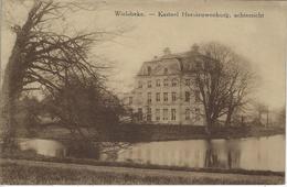 Wielsbeke.   -   Kasteel Hernieuwenburg, Achterzicht. - Wielsbeke