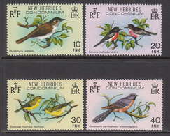 1980 New Hebrides Birds Oiseaux  Complete Set Of 4 MNH - Unused Stamps