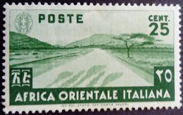 Afrique Orientale Italienne Africa Italiana 1938 Yvert 7 * MH - Ostafrika