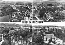 Trou De BOZOULS - Vue Générale - Vue Sur Le Pont De Fraysse - Saut Du Mendiant - Eglise Et Maison De Repos - Bozouls