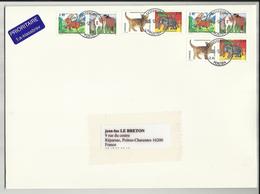 Lettre De GOTEBORG ( Suède ) Pour REPARSAC ( France ) En 2005, Enveloppe Grand Format - Covers & Documents