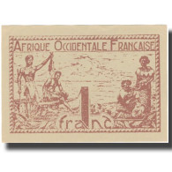 Billet, French West Africa, 1 Franc, 1944, 1944, KM:34b, SPL - West-Afrikaanse Staten
