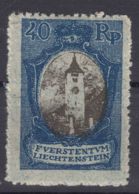 Liechtenstein 1921 Landscapes Mi#57 Mint Hinged - Nuevos