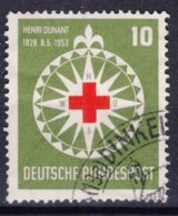 Germany 1953 Red Cross Mi#164 Used - Gebruikt