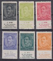 Yugoslavia Kingdom 1933 "Pen Congress" Mi#249-254 Mint Never Hinged - Unused Stamps